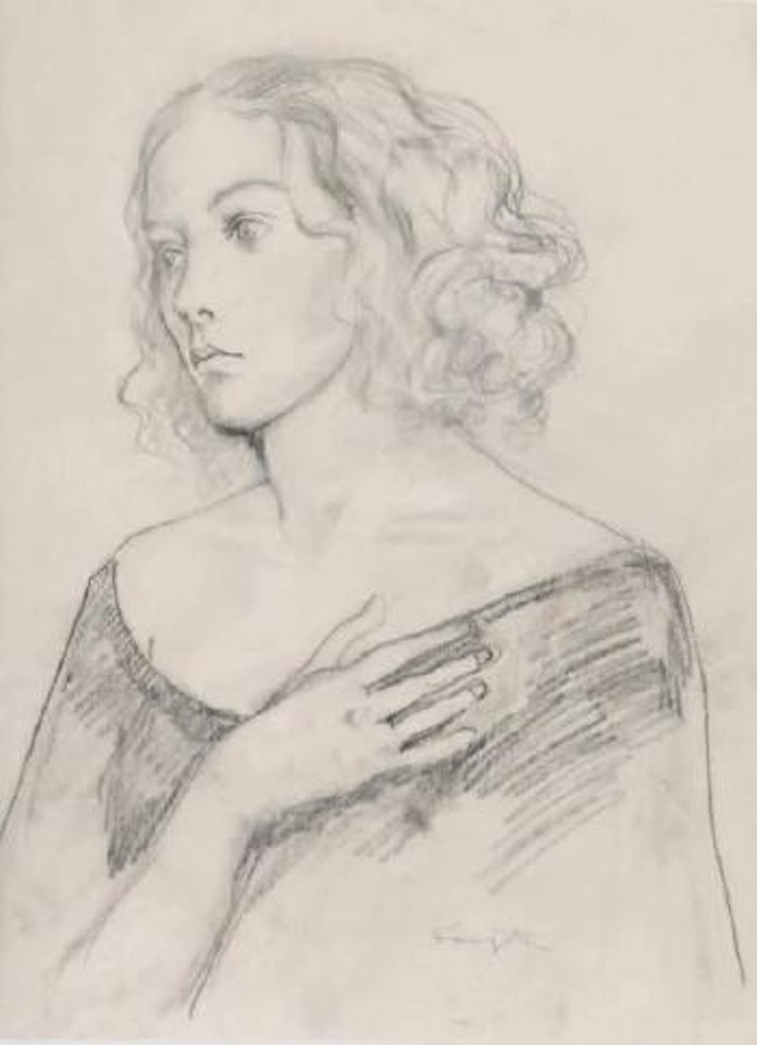Portrait de femme by Leonard Tsuguharu Foujita