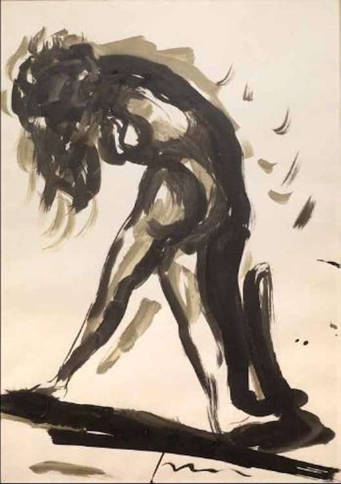 Figura in piedi by Lucio Fontana
