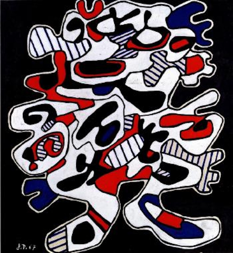 o.T. by Jean Dubuffet