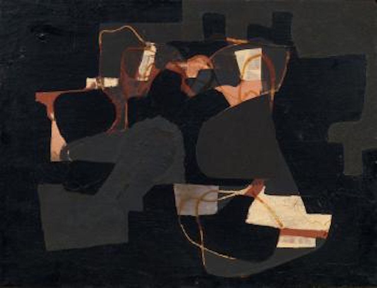 Catrame IV by Alberto Burri