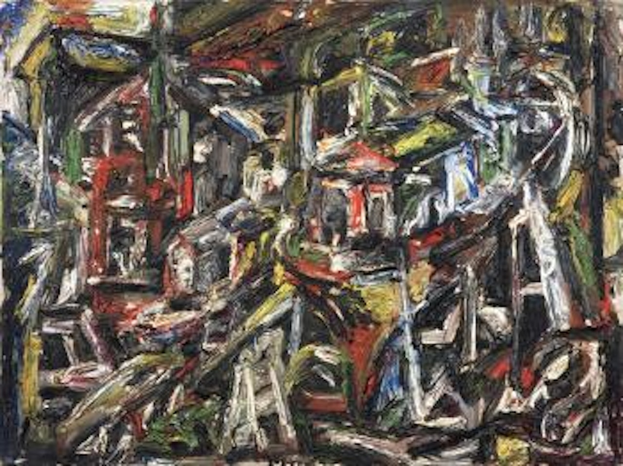 Il cantiere by Emilio Vedova