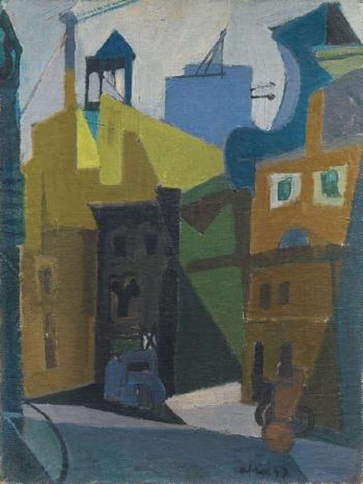 Strada di città by Afro