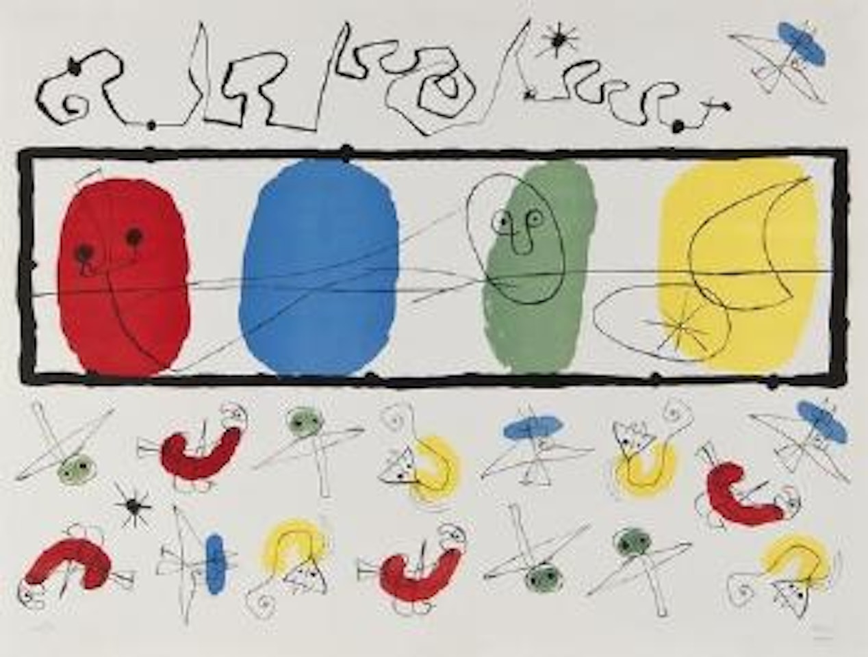 Birds (M.241) by Joan Miró