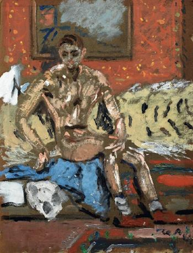 Interno con nudo by Filippo de Pisis