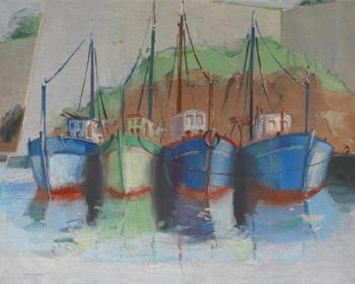 4 pinasses by Jean Hélion