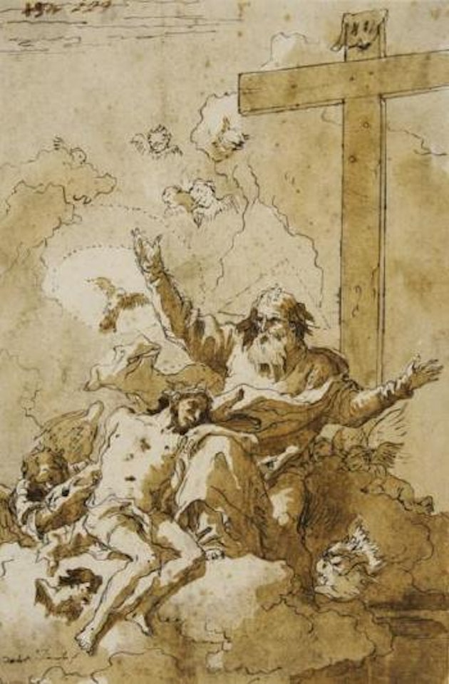 La Trinité by Giovanni Domenico Tiepolo