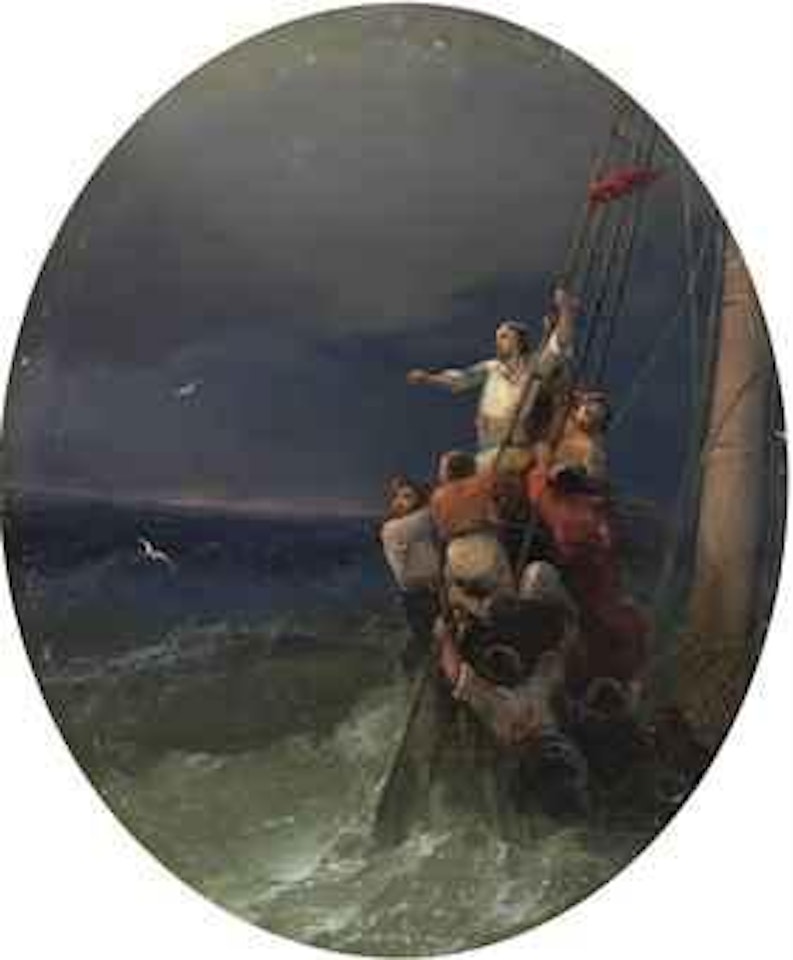 The survivors by Ivan Konstantinovich Aivazovsky