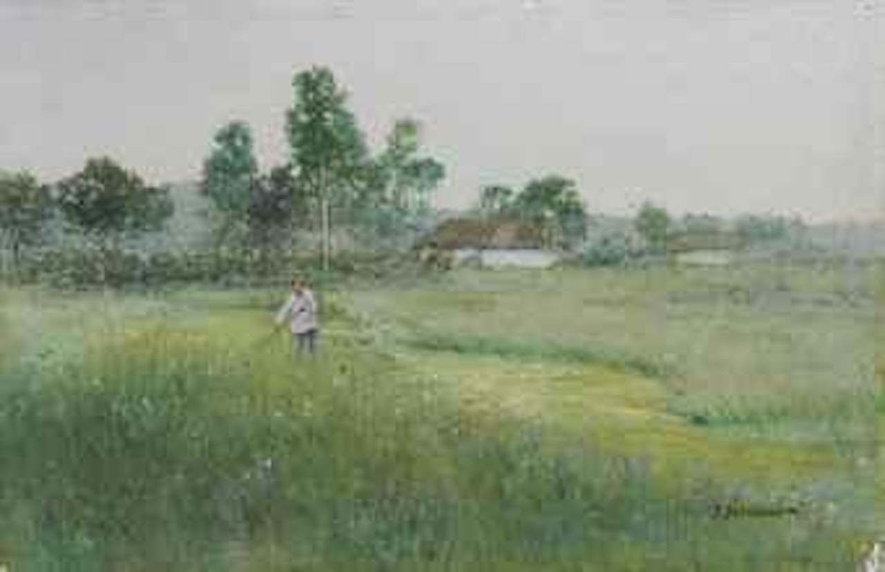 Toiling in the field by Ivan Pavlovitch Pochitonov