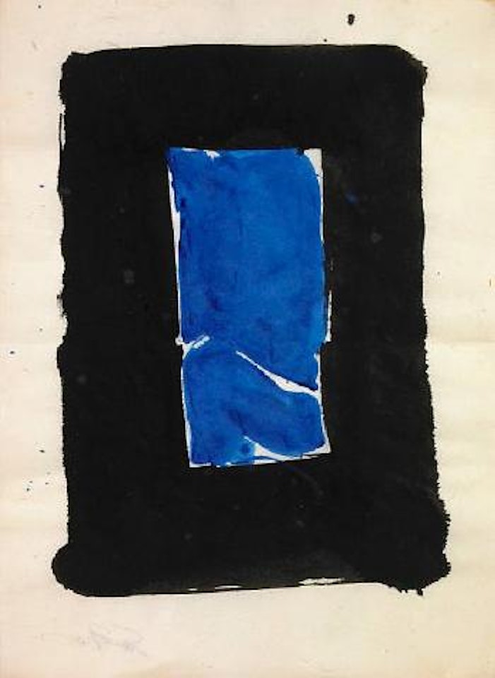 Untitled (Study for Heaven's Gate) by Sam Francis