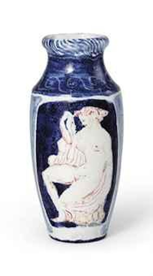 Baigneuses Sur Fond Bleu by Aristide Maillol