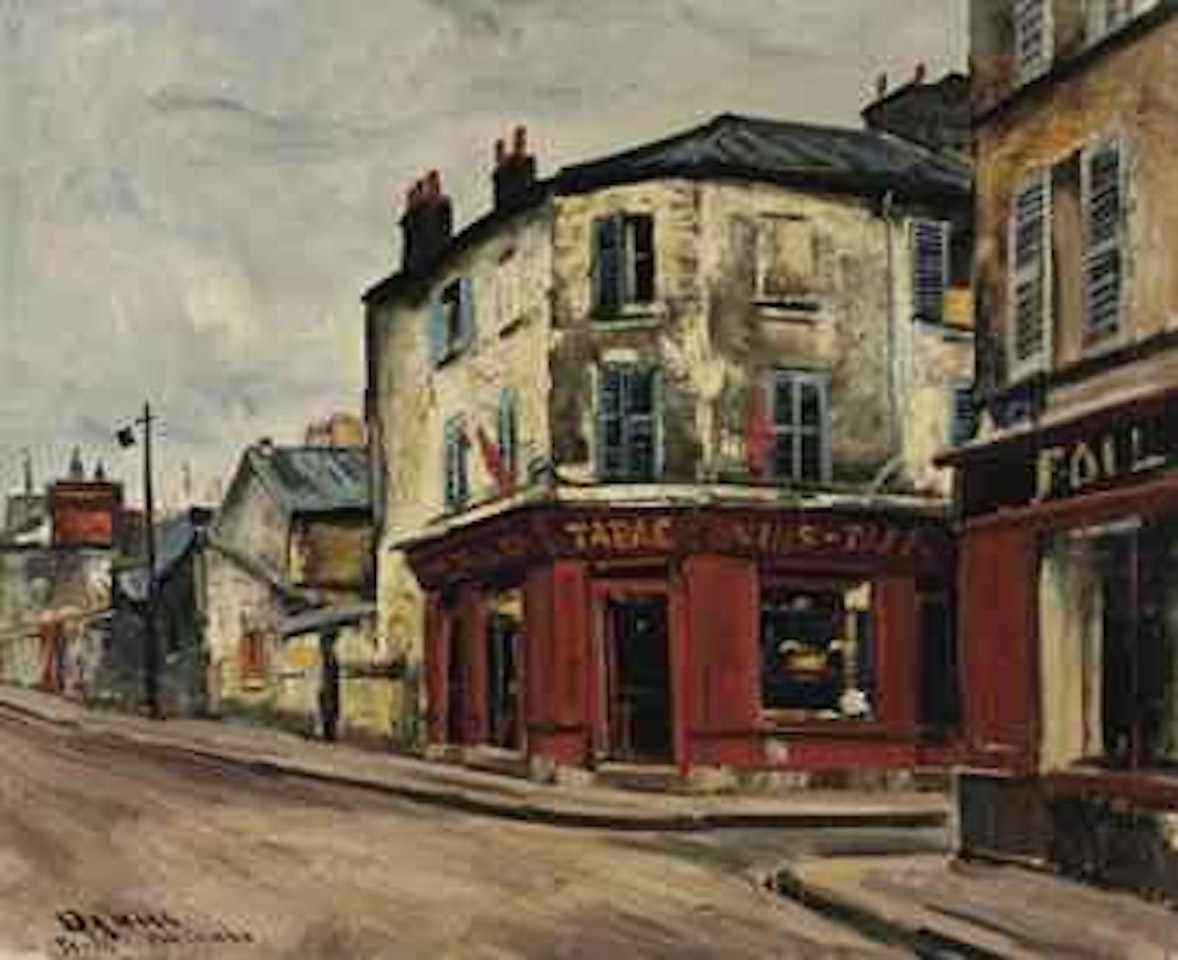 Rue de Crimée, tabac rouge by Takanori Oguiss