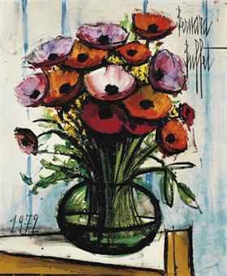 Les anémones by Bernard Buffet