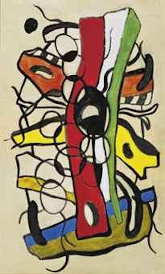 Composition by Fernand Leger
