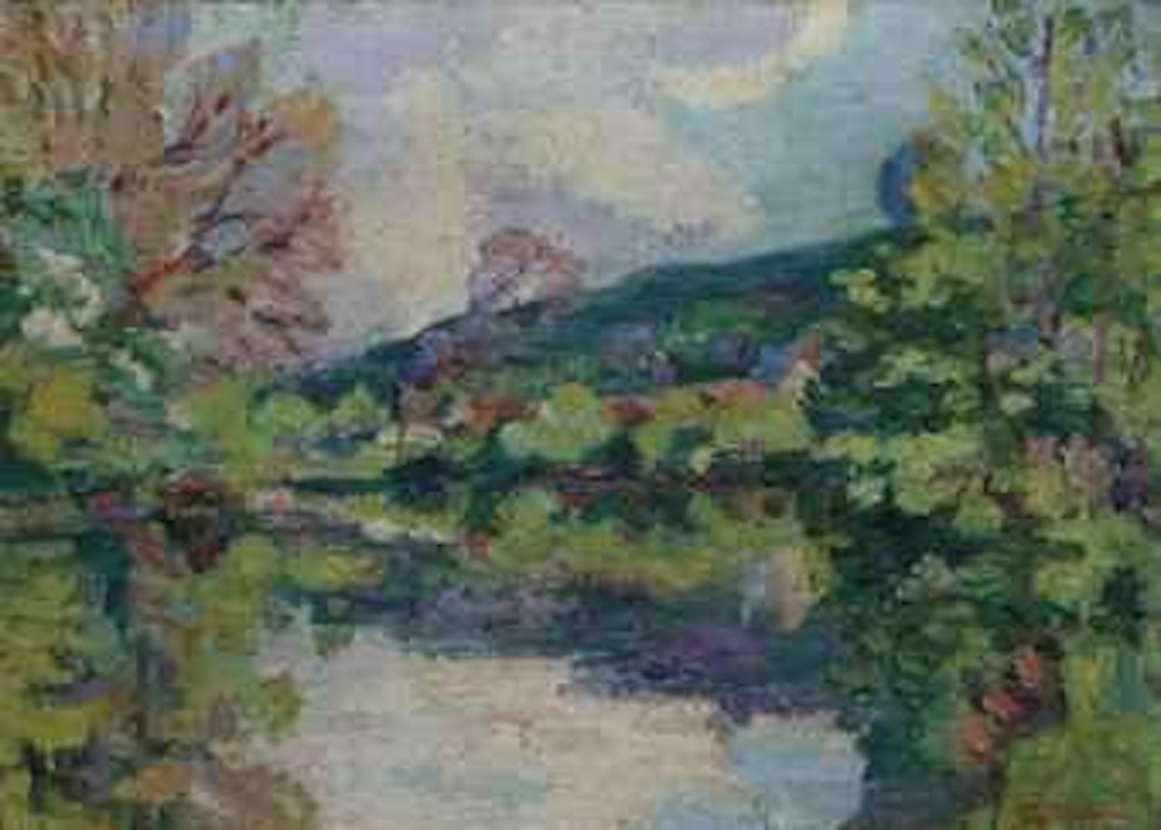 Paysage de la Creuse by Armand Guillaumin