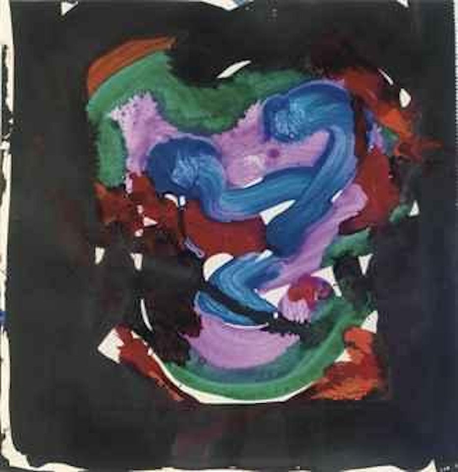 Self-portrait by Sam Francis
