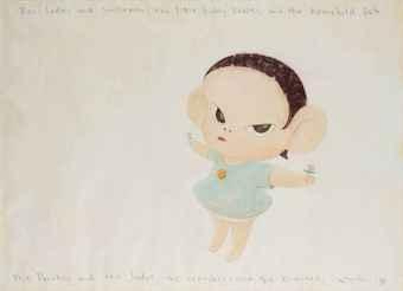 For ladies and gentlemen, the little babies and the household pet, the Punches and the Judys, the crunchees and the bruisees by Yoshitomo Nara