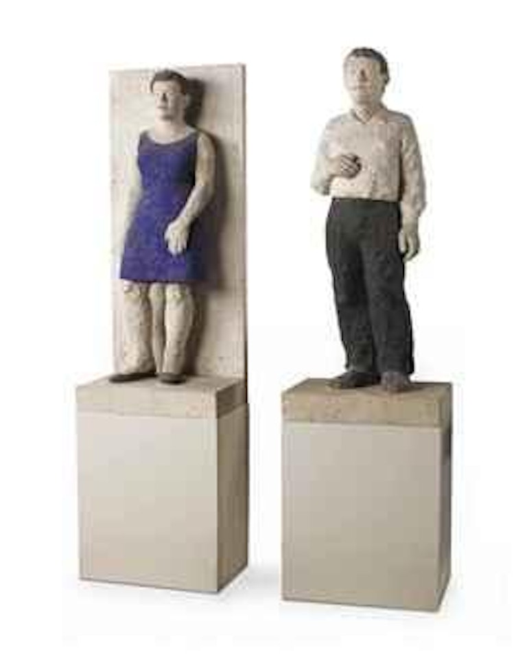 Man And Woman by Stephan Balkenhol