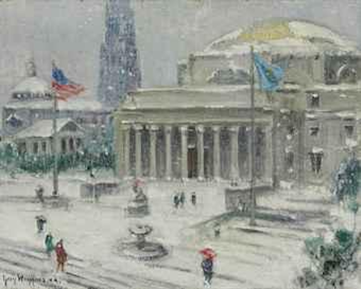 Columbia University by Guy Carleton Wiggins