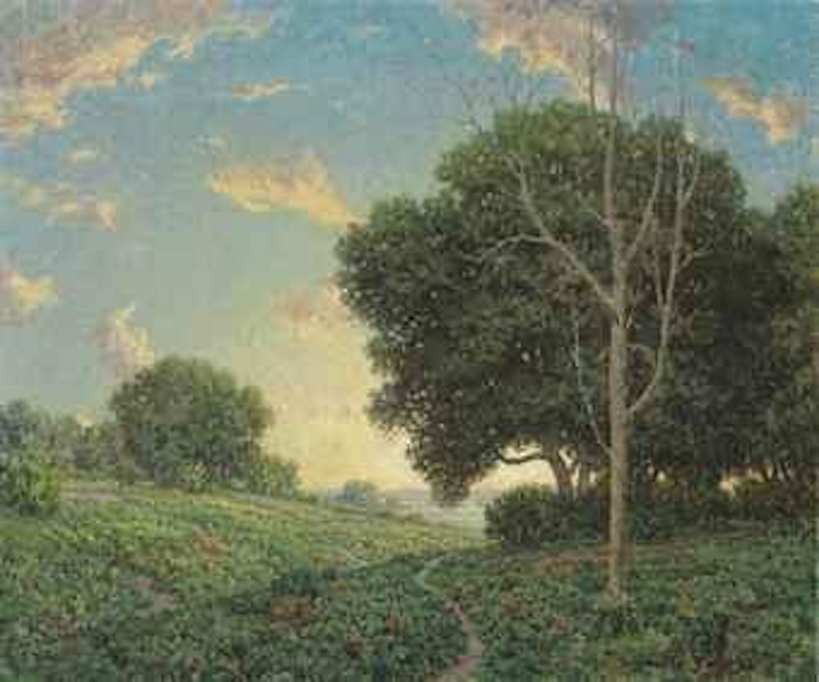 Sunset in the Valley by Granville Redmond