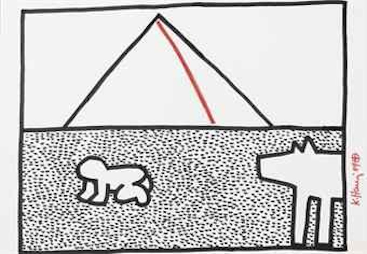 Pyramid by Keith Haring