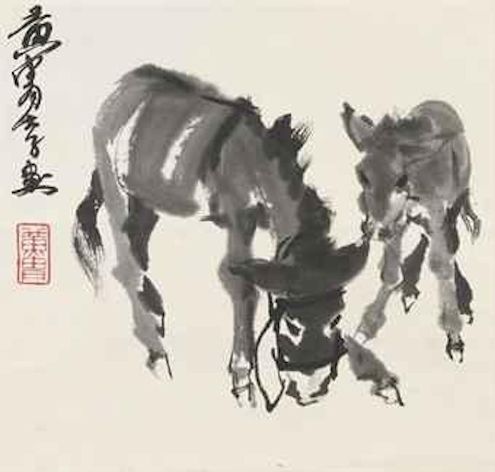 Donkeys by Huang Zhou