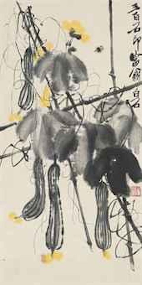 Courgettes by Qi Baishi