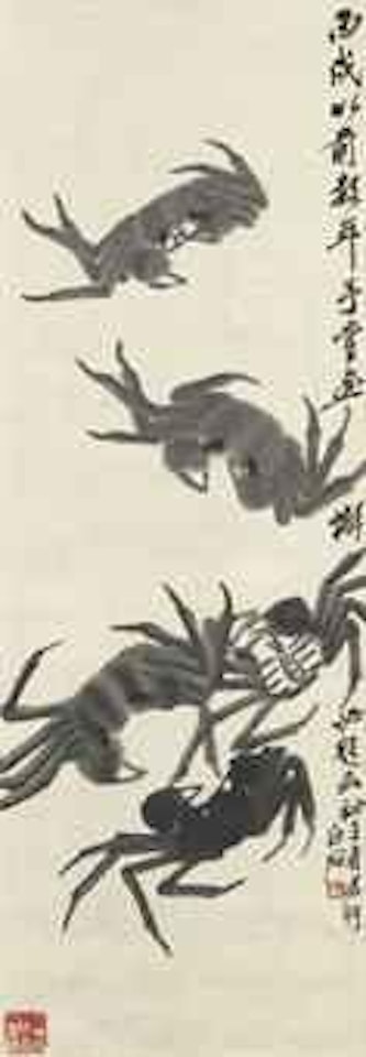 Crabs by Qi Baishi
