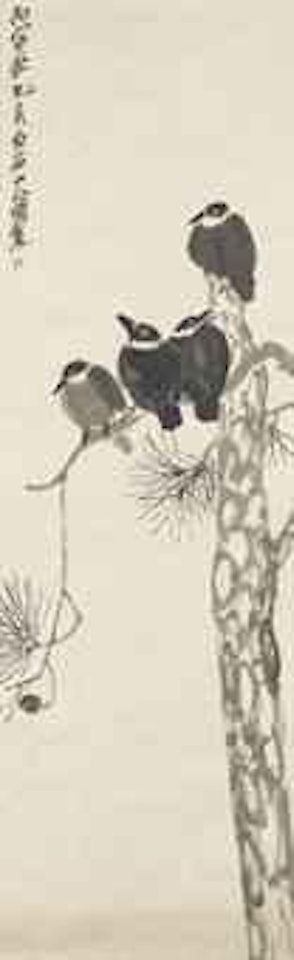 Birds on Pine by Qi Baishi