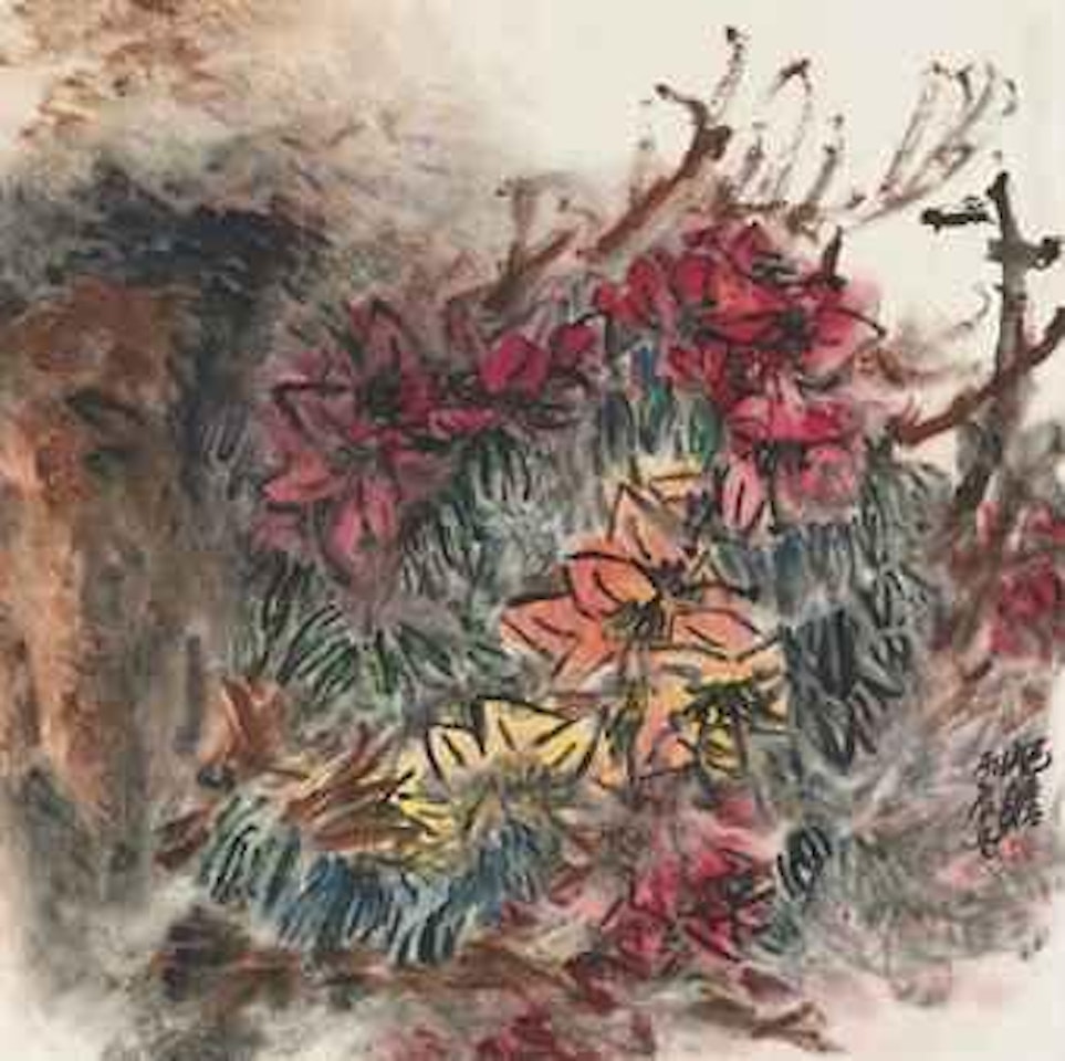 Flowers by Zhu Qizhan