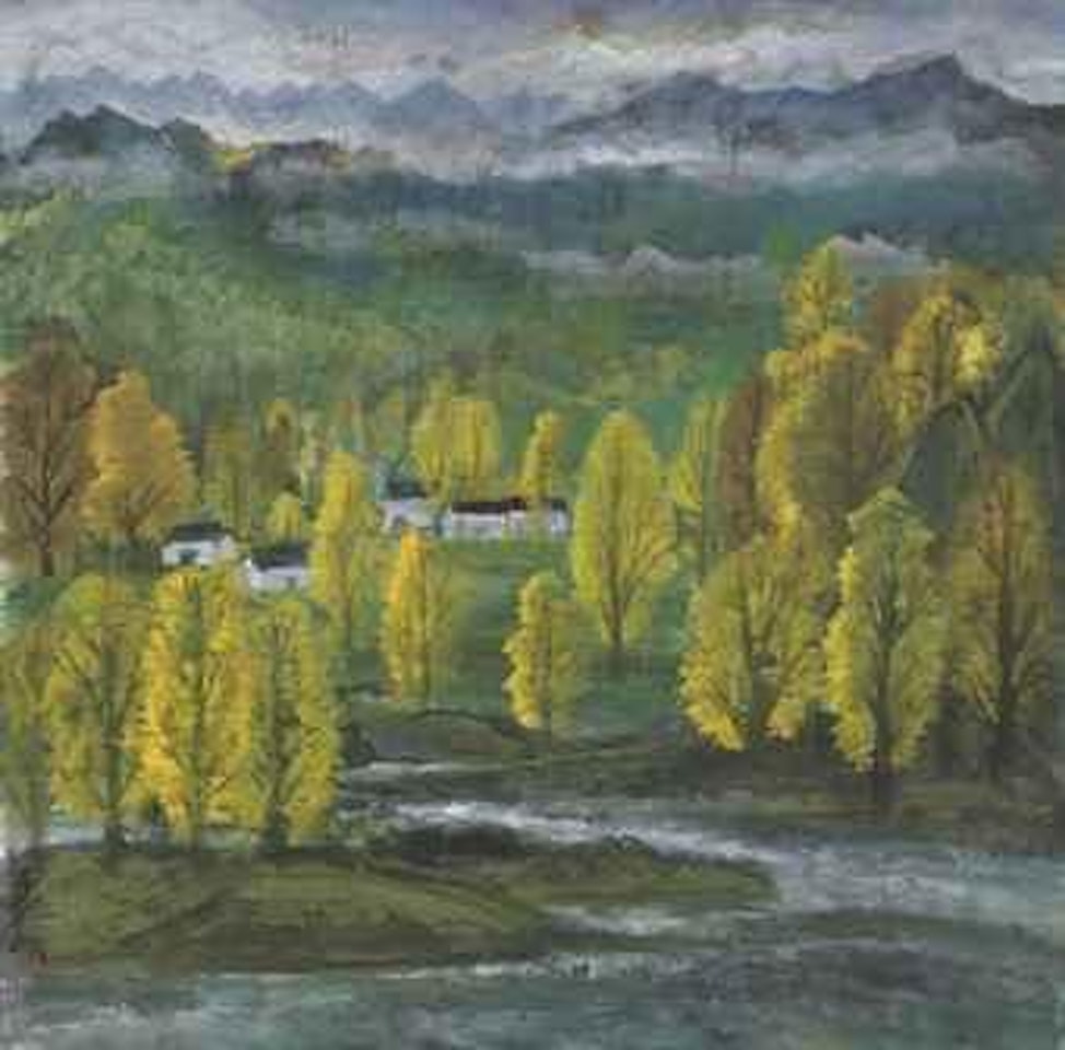 Maple Forest by Lin Fengmian