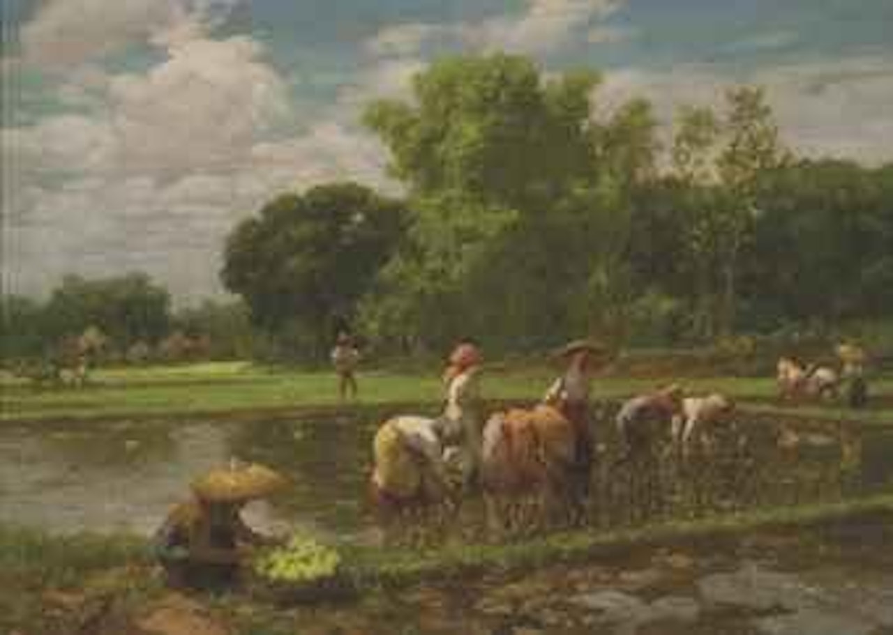 Rice Planting by Fernando Amorsolo