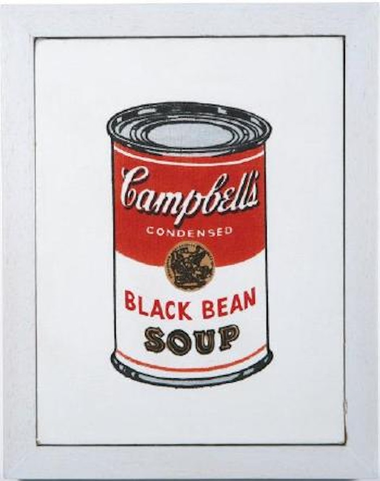 Campbell’s Soup Can - Black Bean by Richard Pettibone