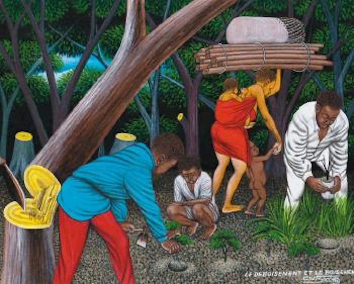 Le Déboisement by Chéri Samba