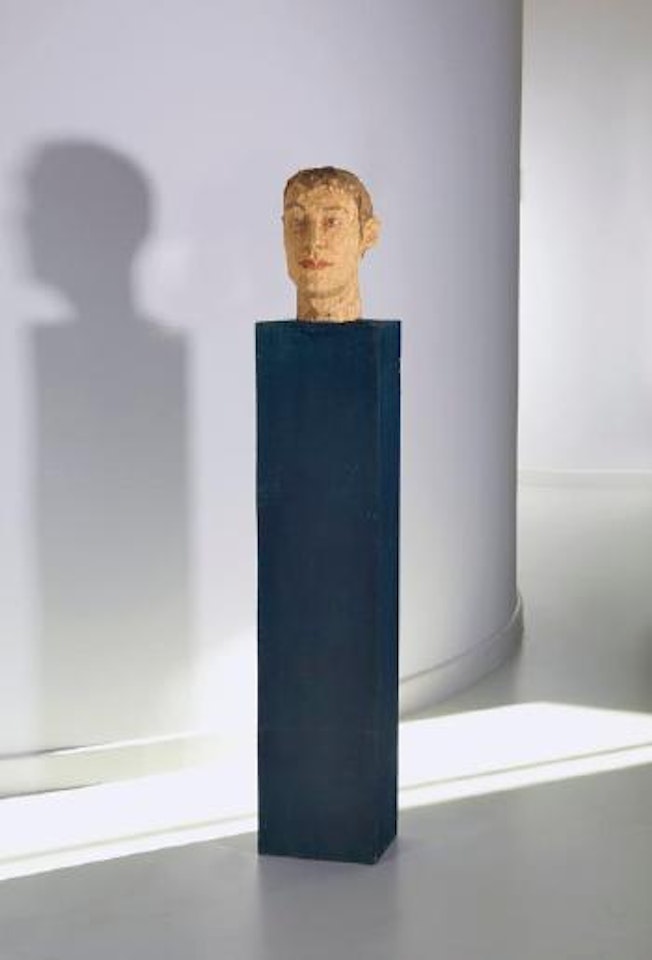 Kopfsäule by Stephan Balkenhol