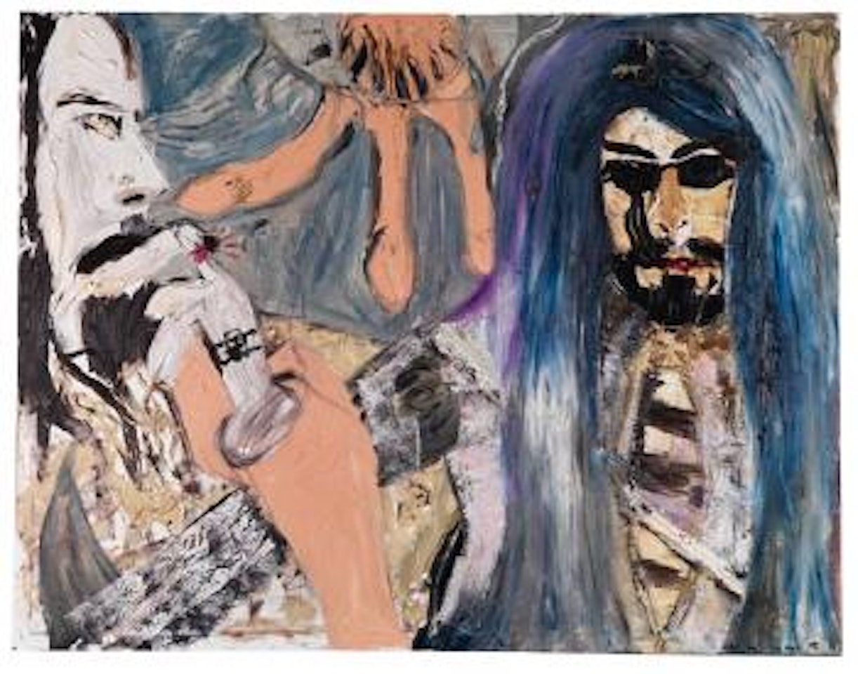 Pazuzuz, Draculä und der dreischwänzige Maulring by Jonathan Meese