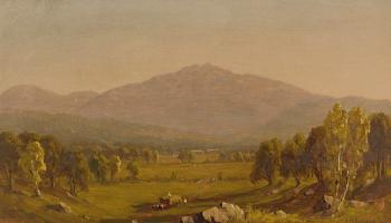 White Mountains, New Hampshire by Sanford Robinson Gifford