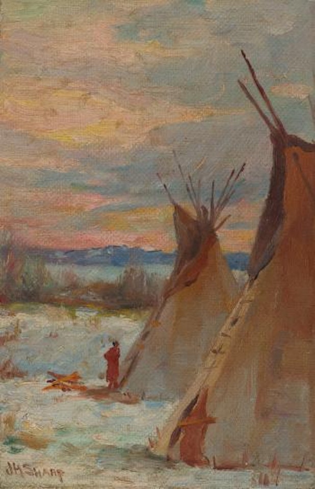 Winter Landscape by Joseph Henry Sharp