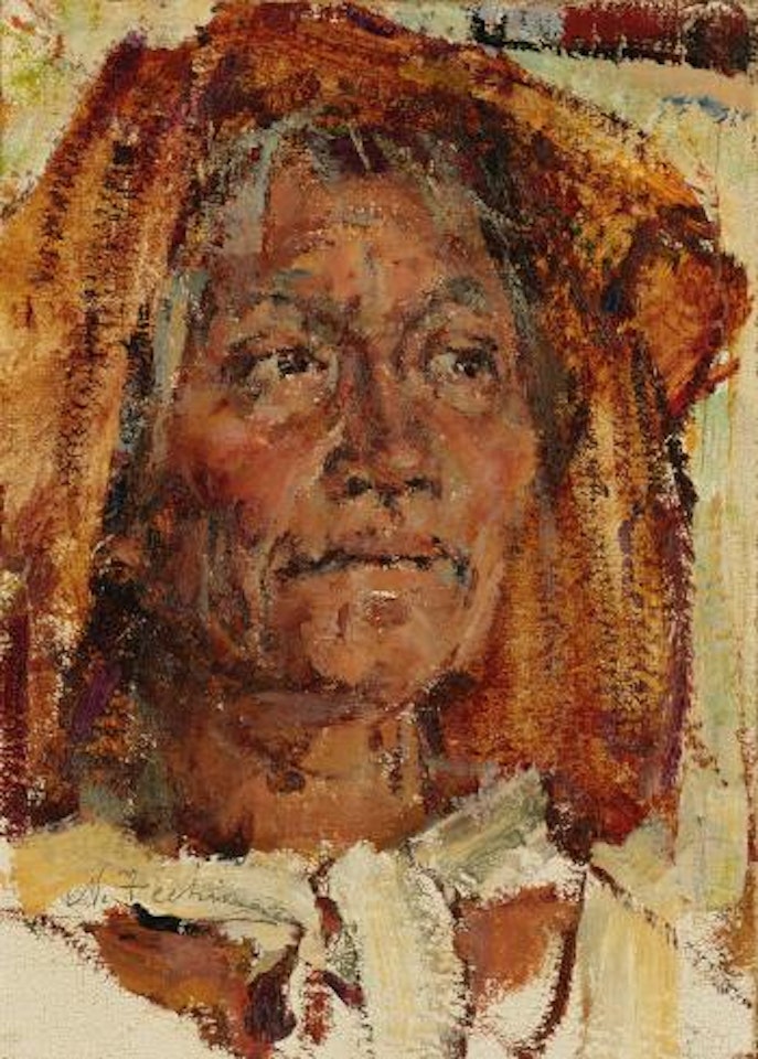 The Golden Kerchief by Nicolai Fechin