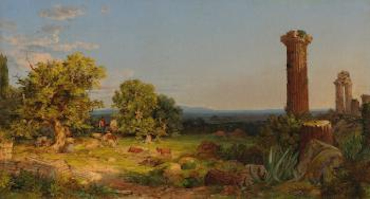 Italian Landscape by Jasper Francis Cropsey