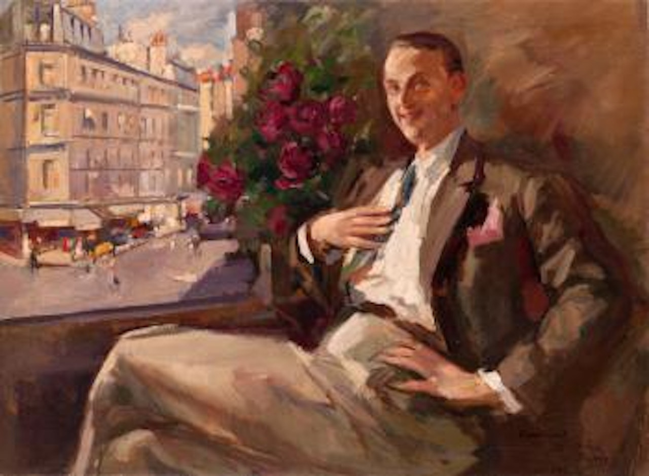 Portrait of Fedor Chaliapin by Konstantin Alekseevich Korovin