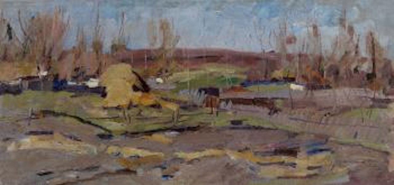 Spring in Okhotino by Konstantin Alekseevich Korovin