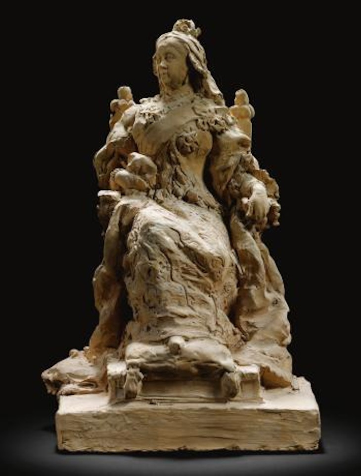 Model For a Monument To Queen Victoria by Ercole Rosa