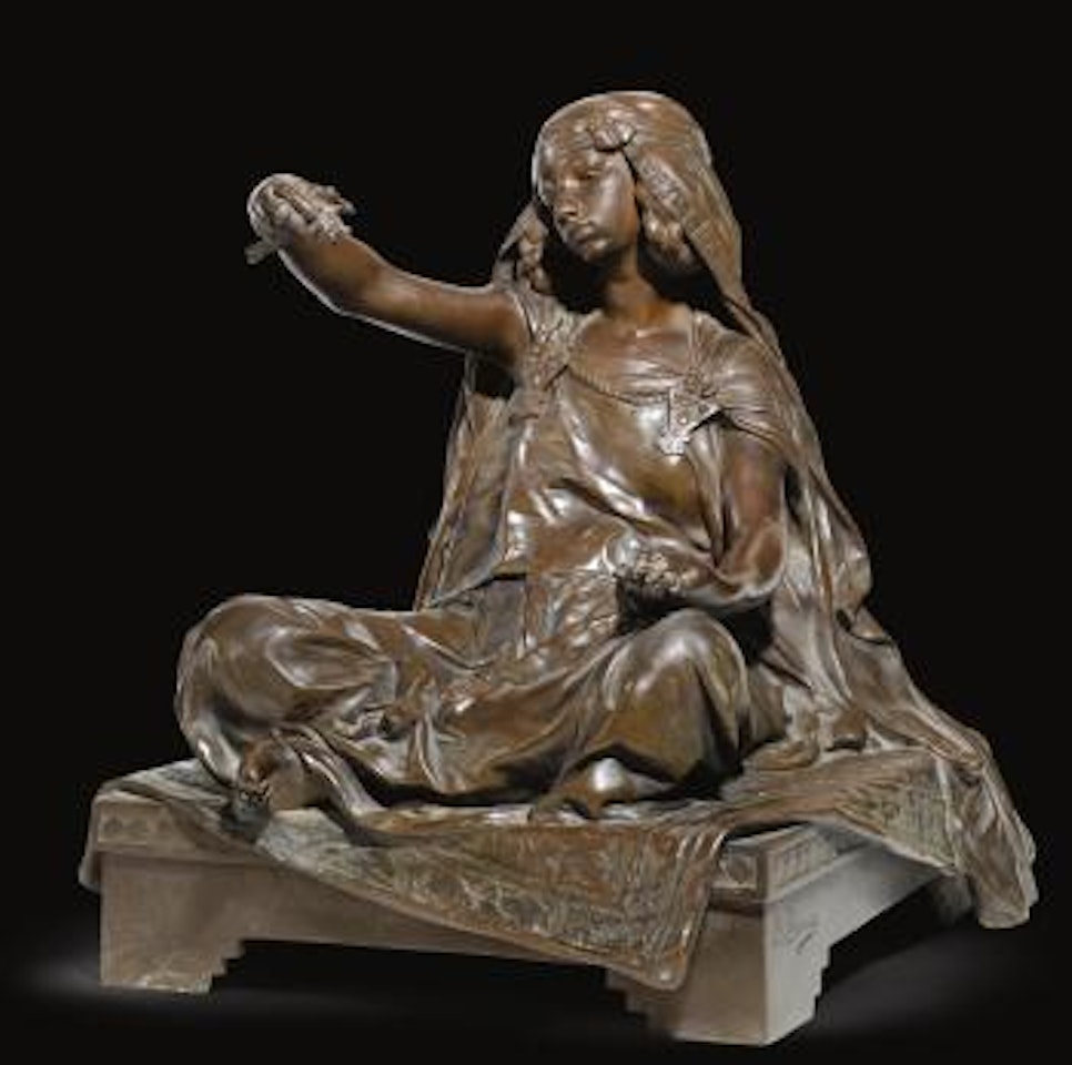Jeune Fille De Bou-saada (Young Girl Of Bou-saada) by Louis-Ernest Barrias