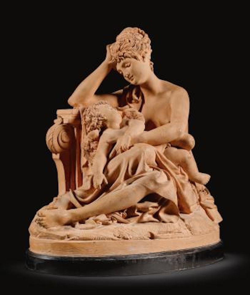 Venus And Cupid by Albert-Ernest Carrier-Belleuse