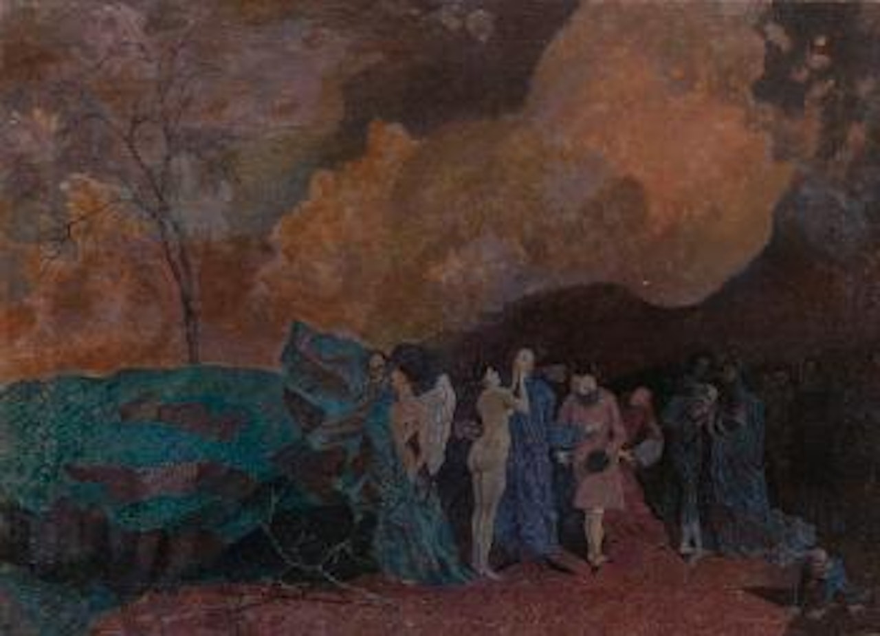 Sudden apparition by Boris Petrovich Sveshnikov