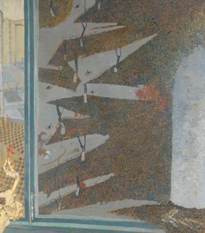 View from the window by Boris Petrovich Sveshnikov