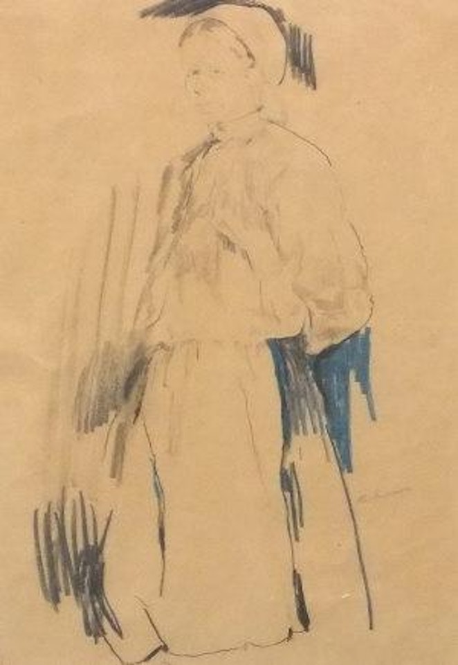 A peasant woman by Filip Malyavin