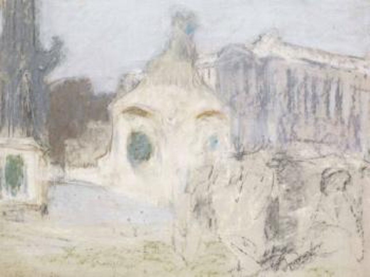 La place de la Concorde by Édouard Vuillard