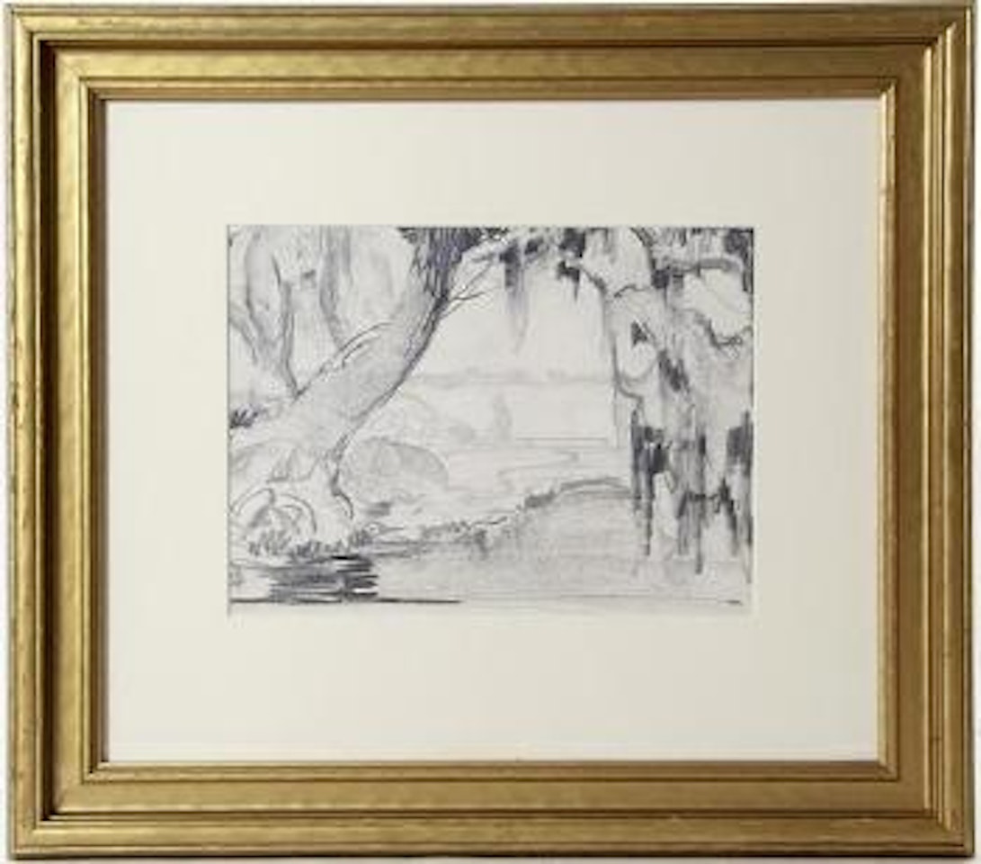 Lowcountry live oak by Alfred Hutty