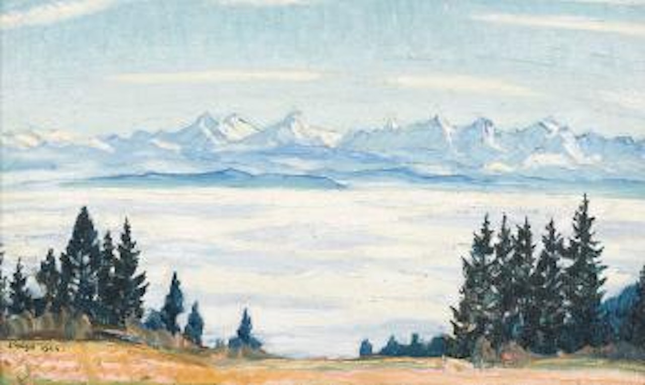 Nebelmeer by Ernst Geiger